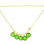 Beautiful Peridot Gemstone Necklace