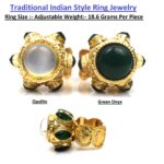 Traditional Indian Style Ring Jewelry
